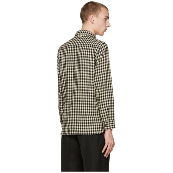 Visvim Black Check Big Game Shirt Sz 4 - Picture 4 of 16